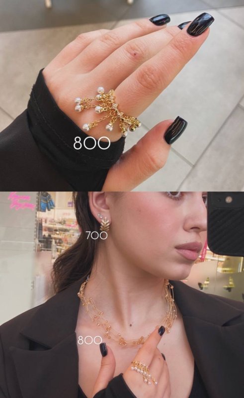 Кольцо серьги 