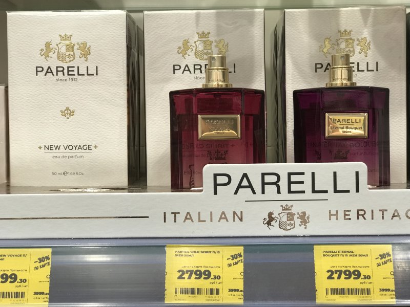 Парфюмерная вода женская Parelli