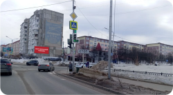 Перекресток ул. Пролетарская - ул. Якутская