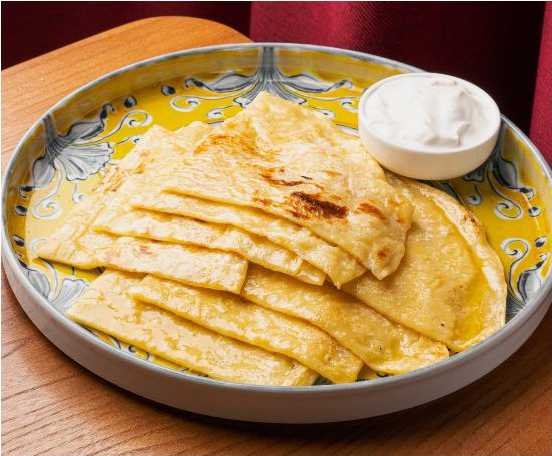 Хычины с картофелем и сыром