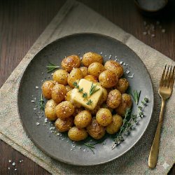 Бейби картофель жареный