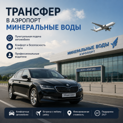Трансфер в аэропорт Минеральные Воды
