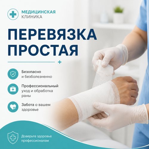 ПЕРЕВЯЗКА ПРОСТАЯ 