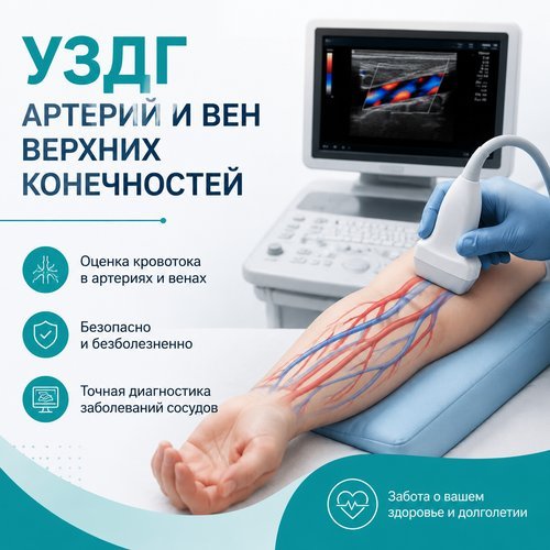 УЗДГ АРТЕРИЙ И ВЕН ВЕРХНИХ КОНЕЧНОСТЕЙ 