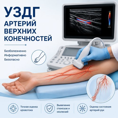 УЗДГ АРТЕРИЙ ВЕРХНИХ КОНЕЧНОСТЕЙ 