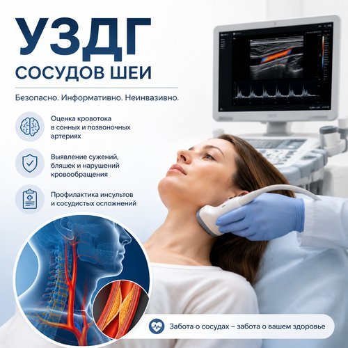 УЗДГ СОСУДОВ ШЕИ 