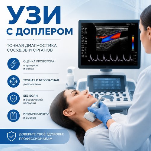 УЗИ С ДОПЛЕРОМ 
