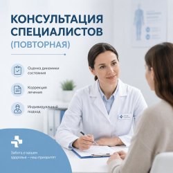КОНСУЛЬТАЦИЯ СПЕЦИАЛИСТОВ (ПОВТОРНАЯ) 