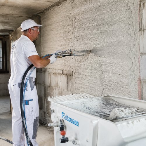 Штукатурка механизированная