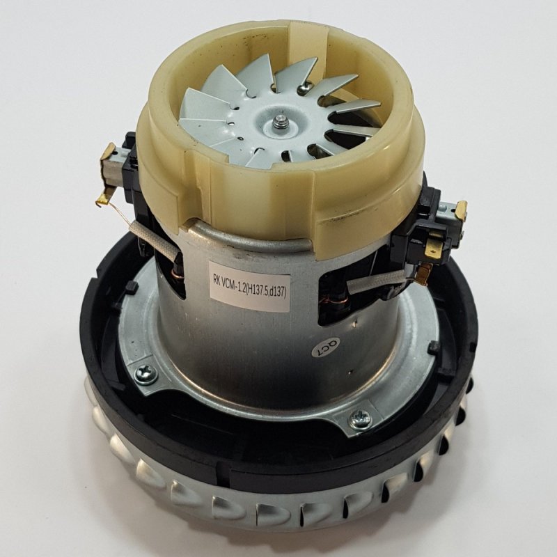 Двигатель (мотор) для пылесоса Karcher WD2/WD3 1200 Вт, моющий, без юбки