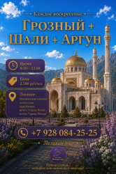 Грозный - Шали- Аргун 