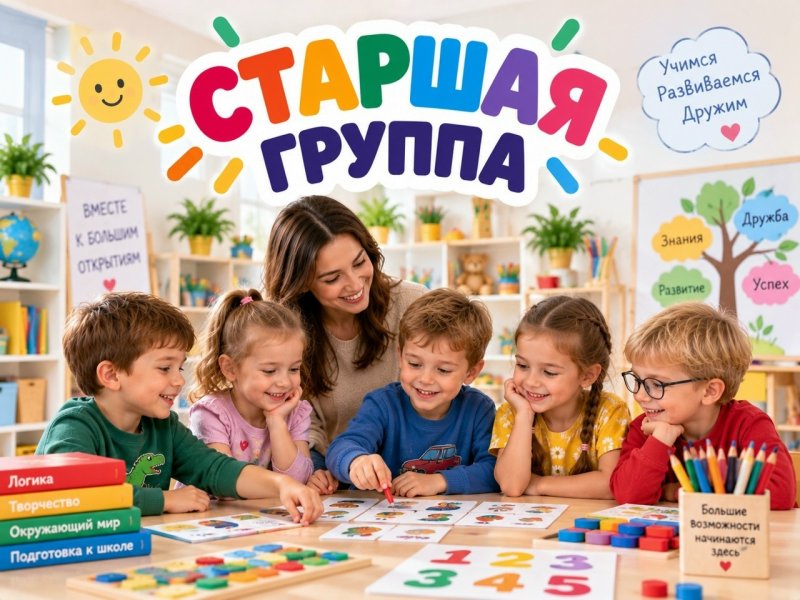Старшая и средняя группа