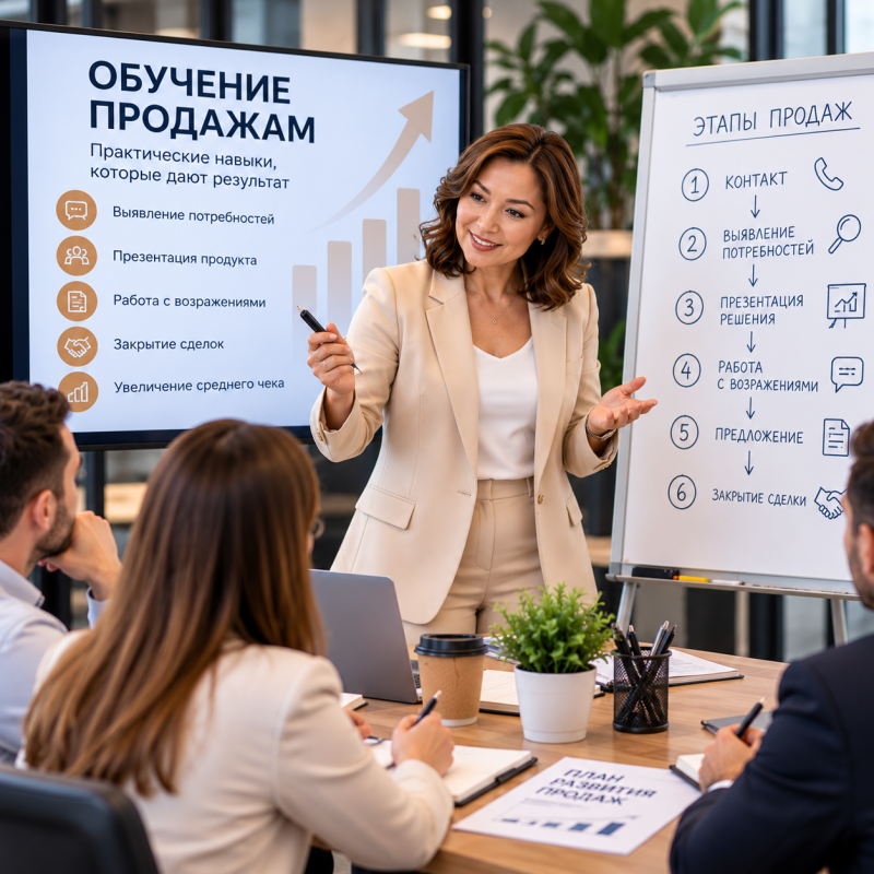 Обучение менеджеров по продажам
