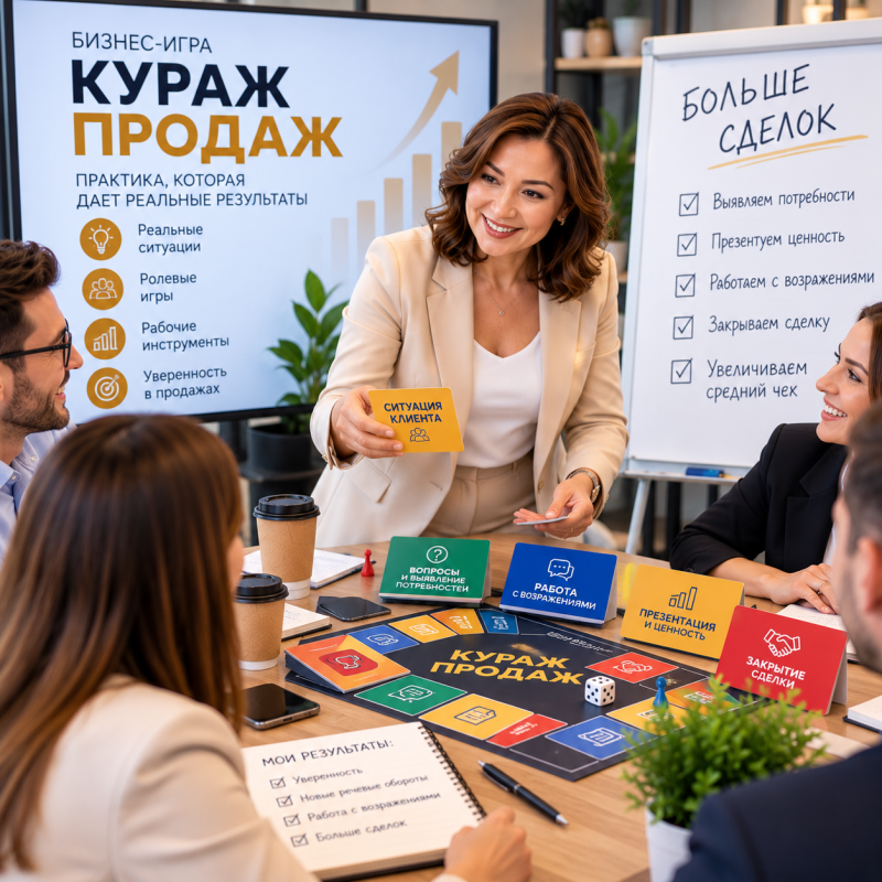 Бизнес-игра «Кураж Продаж»