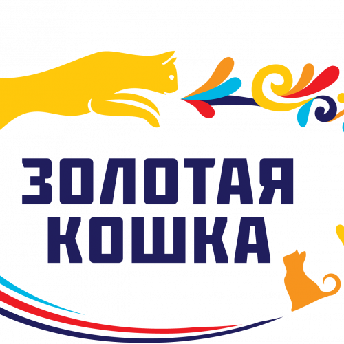 логотип компании Золотая кошка