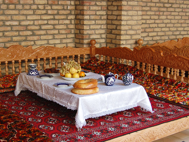 Традиция узбекского народа спать на полу