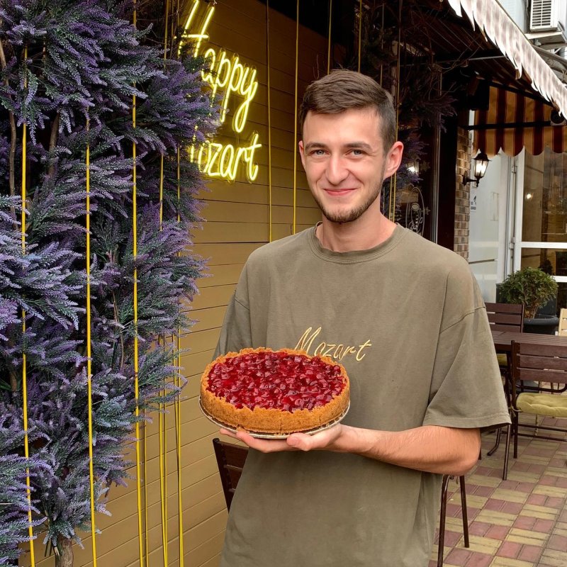 Вишневый чизкейк 🥰