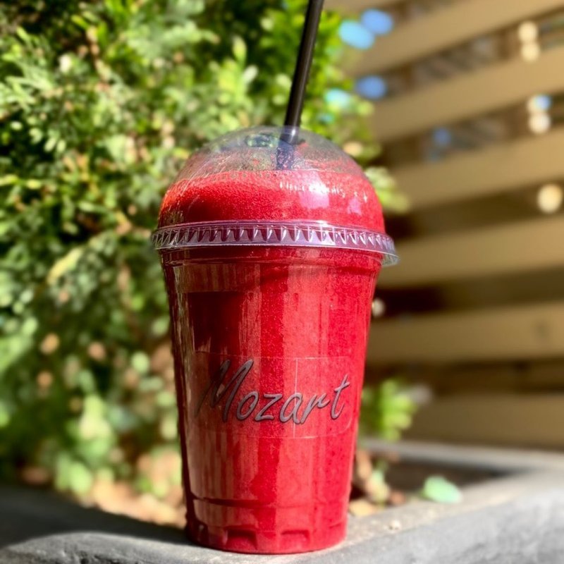 Ягодный смузи 