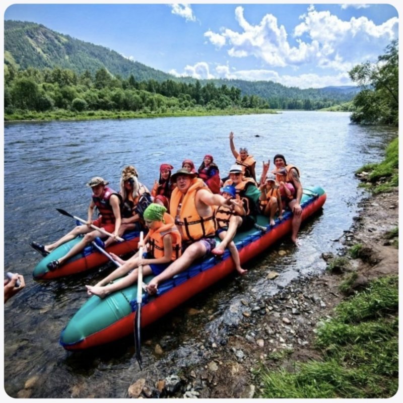 База отдыха Байский двор приглашает на сплав по Белому Июсу