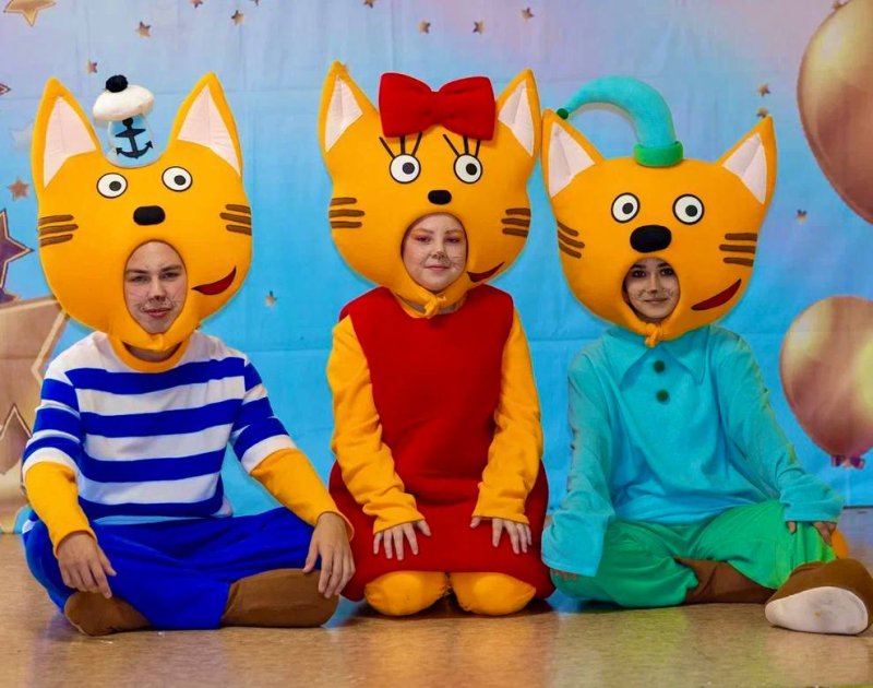 Праздник для самых маленьких с любимыми героями мультфильма «Три кота» от КУБИКОВ! 🐱🐱🐱