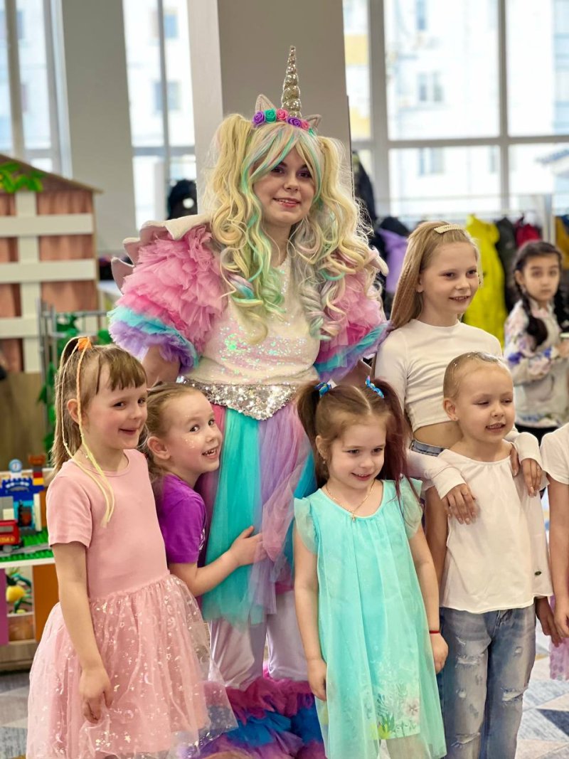 ✨ Праздник принцесс с единорожкой🦄  от корпорации праздников “Кубики”! ✨