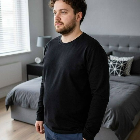 Мужская фуфайка с длинным рукавом от АБАКАНСКОГО ТРИКОТАЖА