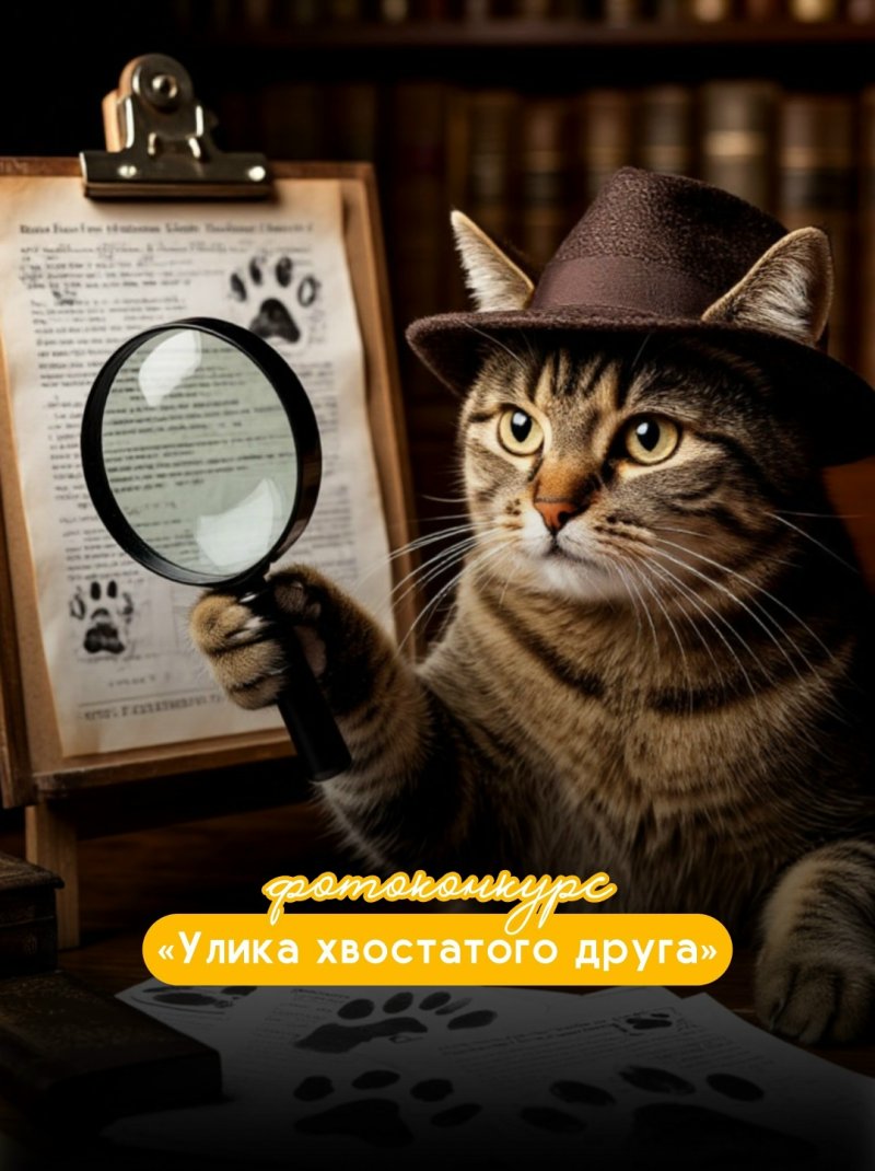 ✨ КОНКУРС «Улики пушистого друга» от ЗВЕРАШИ✨