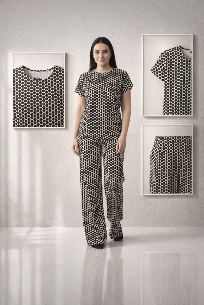 Новинка! Пижама с абстрактным принтом от АБАКАНСКОГО ТРИКОТАЖА