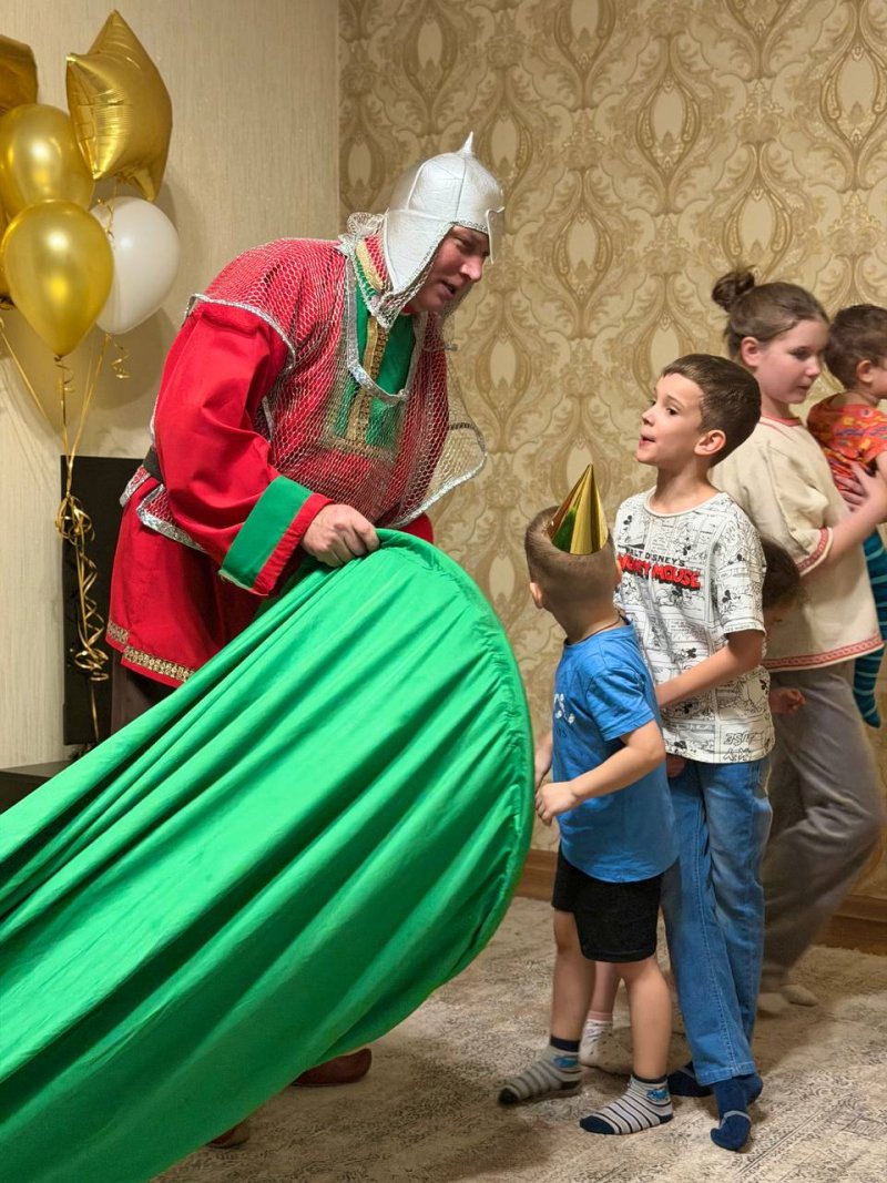 День рождения в стиле богатырей от КУБИКОВ🛡️⚔️