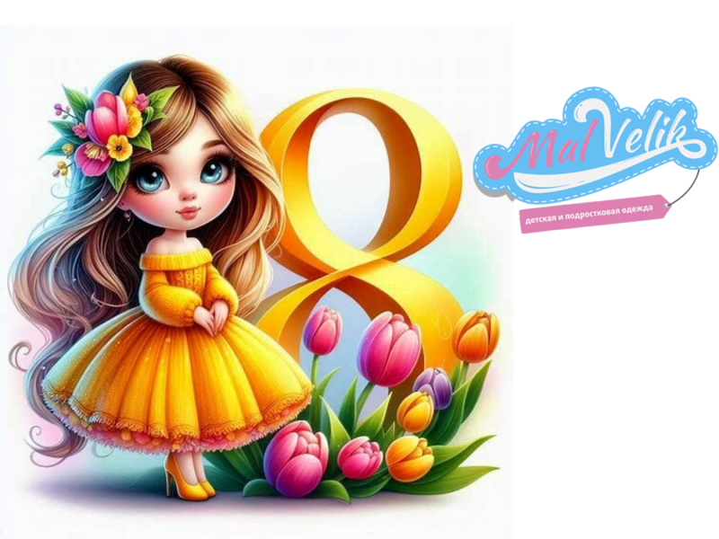 МалВелик поздравляет с 8 марта!!!