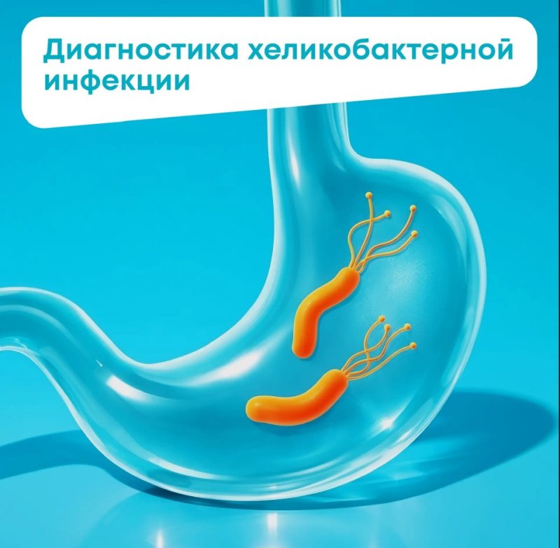 Проба выдыхаемого воздуха для диагностики H. pylori