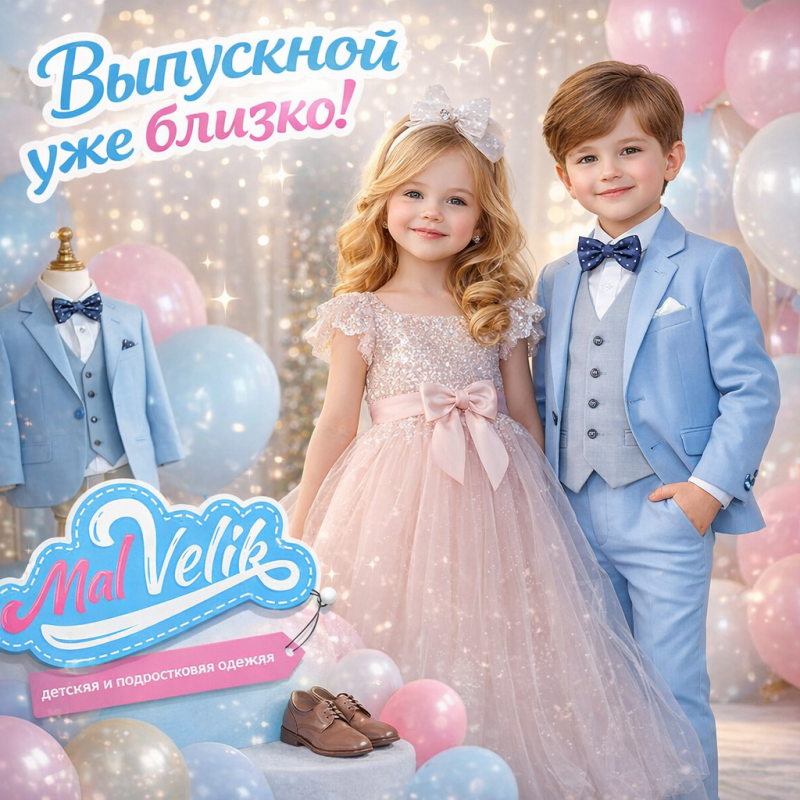 Вариант 1 на Выпускной в магазинах МалВелик!