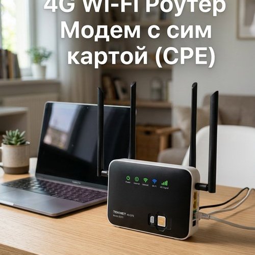 📶 Стабильный 4G интернет в Нальчике там, где другие не ловят! Мощный Wi-Fi роутер под любую SIM