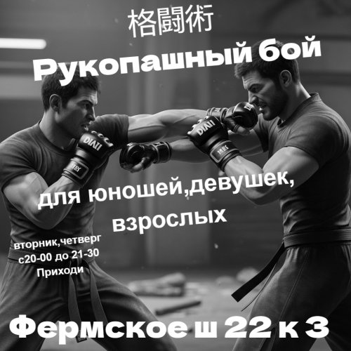 Рукопашный бой для взрослых