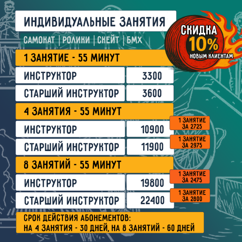 Индивидуальная тренировка