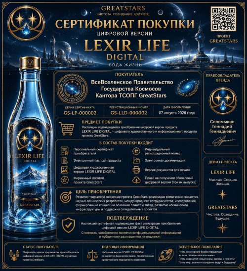 GREATSTARS LEXIR LIFE