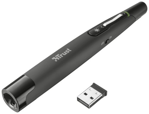 Презентер лазерная указка Trust Puntero Wlss Lasr Prsntr.Б\у в отличном качестве. Торг возможен
