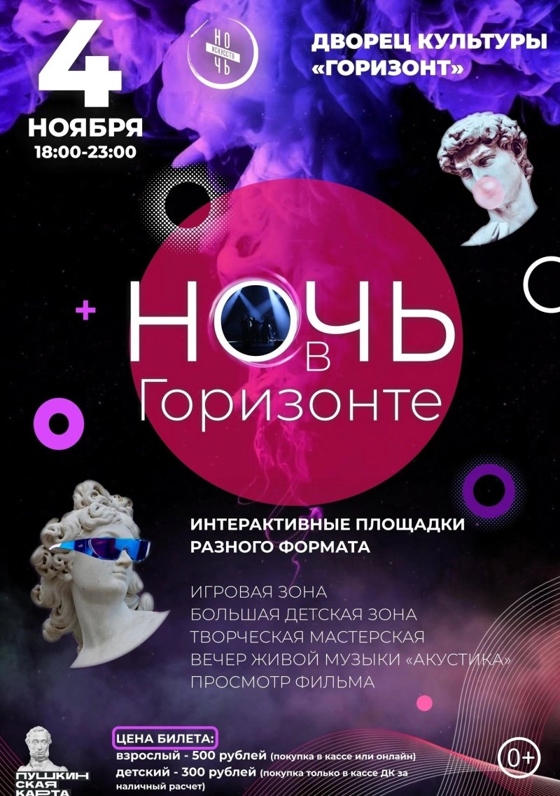 Ночь в горизонте