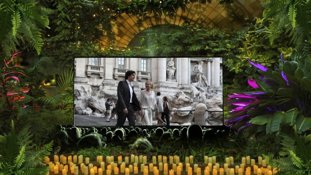 «Римские приключения». Киносреды при свечах в Оранжерее