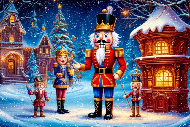 Щелкунчик. Новогодняя музыкальная сказка с песочной анимацией