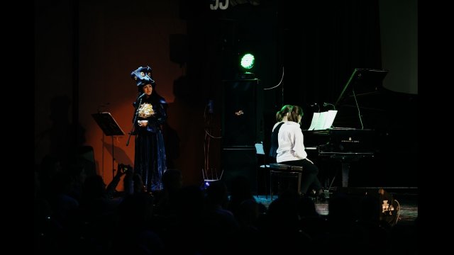 Новогодняя сказка с органом и песочной анимацией «Щелкунчик»