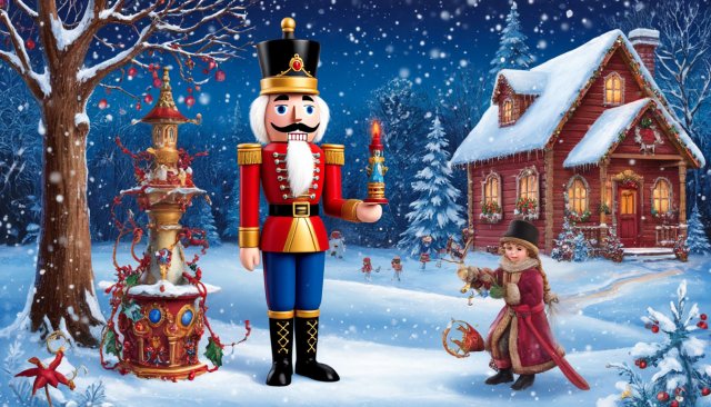 Щелкунчик. Новогодняя музыкальная сказка с песочной анимацией