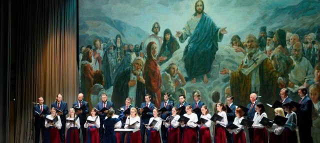 Архиерейский хор Псково-Печерского монастыря