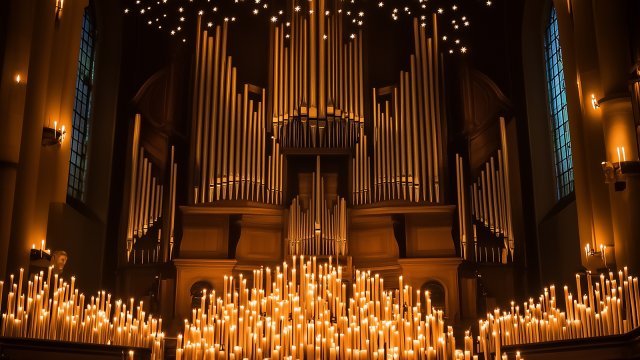 Магия свечей. Орган при свечах и звездах. От Баха до Интерстеллар