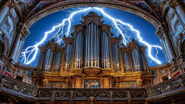 Рок-хиты на органе при свечах. В Соборе