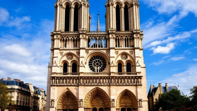 Мюзикл Notre Dame de Paris. Орган и солисты в Соборе при свечах