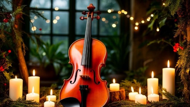 Новогодний Штраус и Вивальди в Оранжерее при свечах