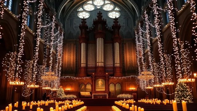 Органное Рождество при свечах