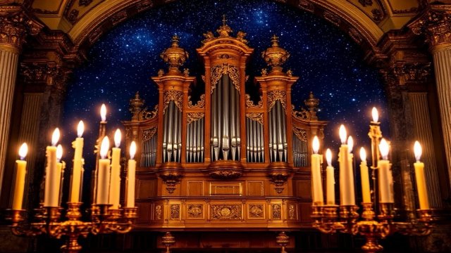 Орган при свечах. Саундтреки и виртуозный орган
