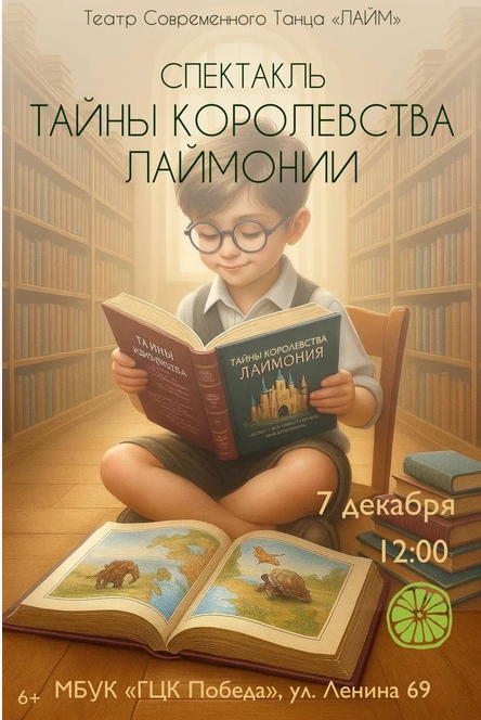 ТАНЦЕВАЛЬНОЕ ПРЕДСТАВЛЕНИЕ В АБАКАНЕ «ТАЙНЫ КОРОЛЕВСТВА ЛАЙМОНИИ»